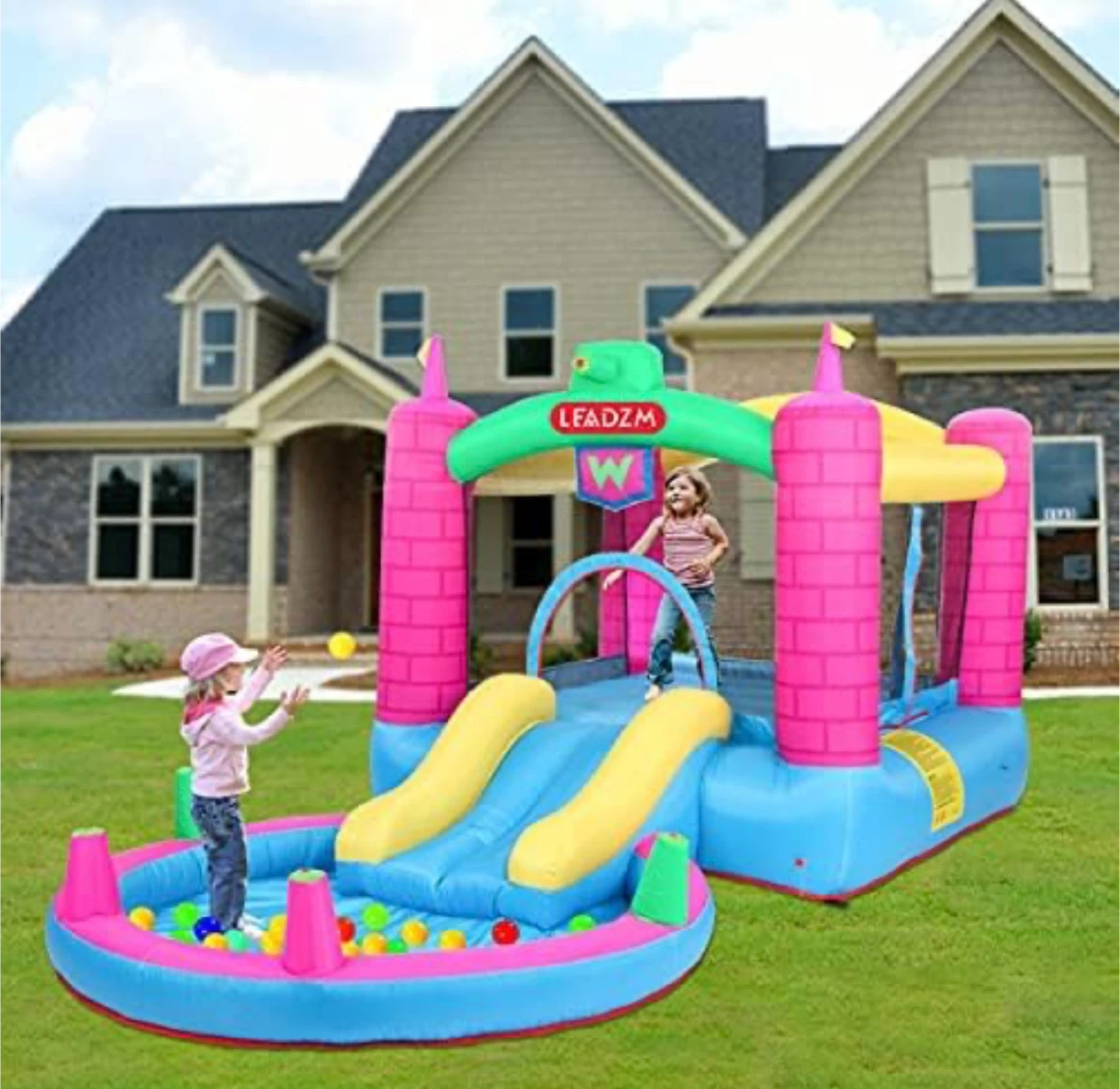 New Inflatable Castle with Air Blower - photo 3