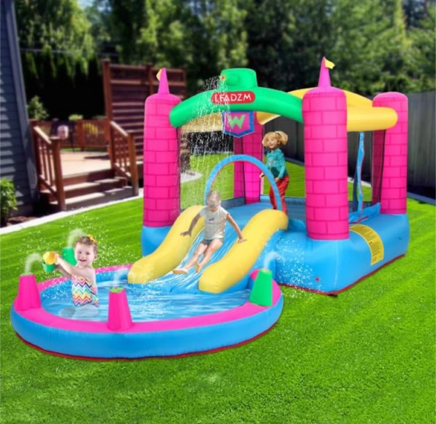New Inflatable Castle with Air Blower - photo 2