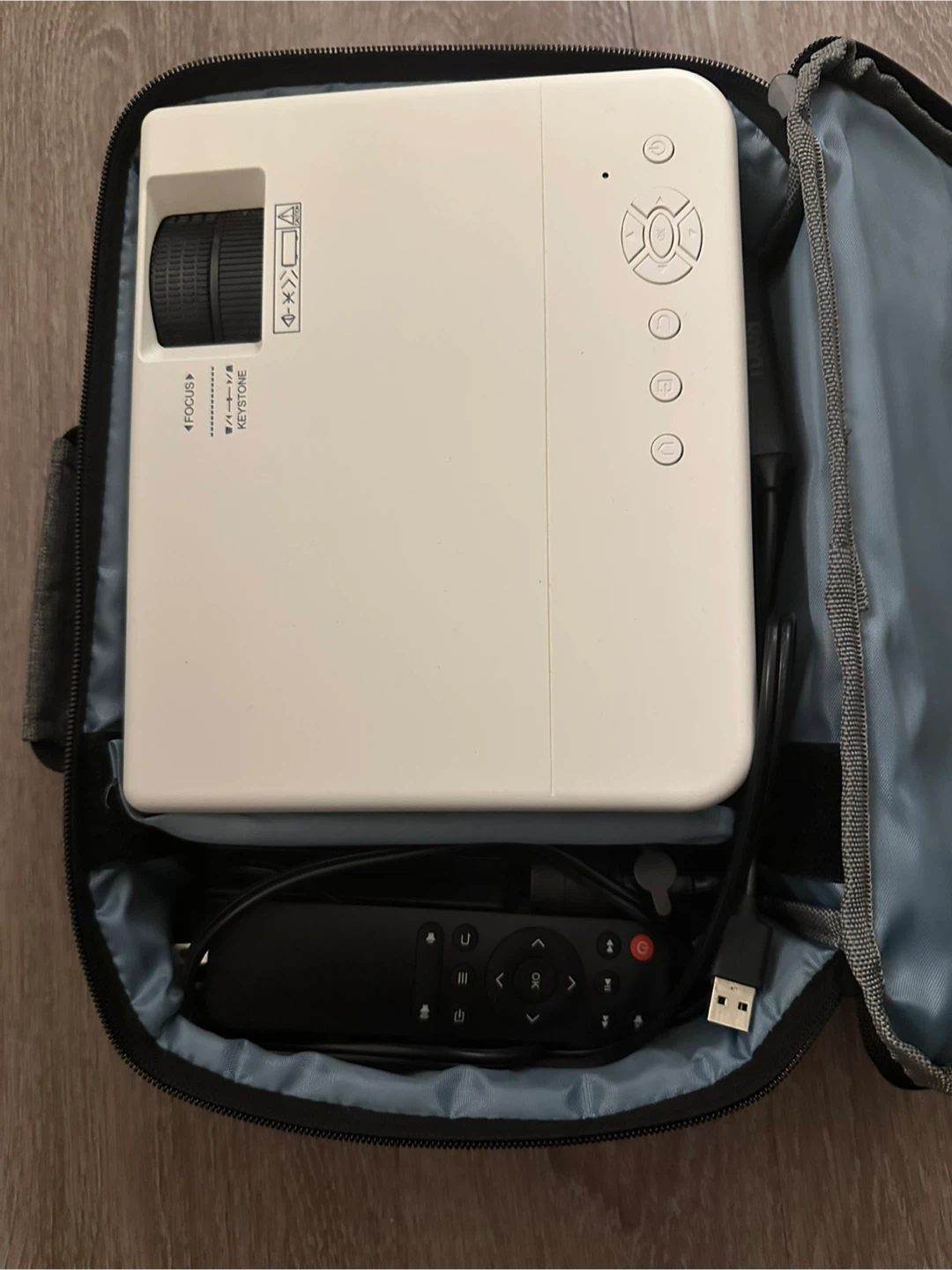 Portable Mini Projector with Remote