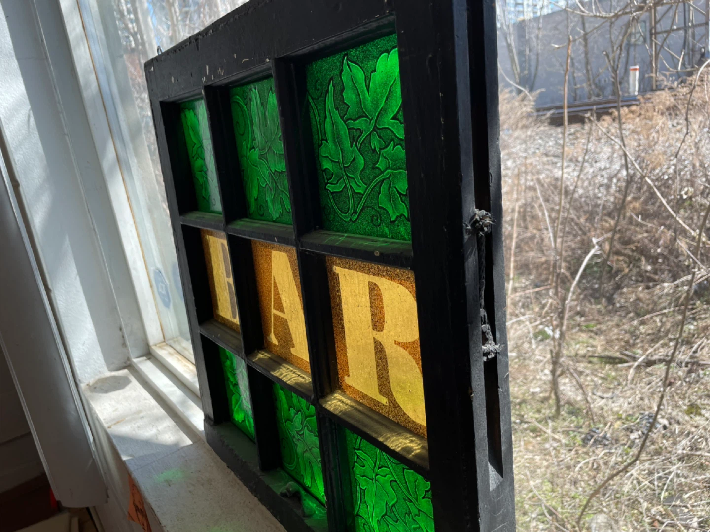 Hand painted stained glass - photo 2
