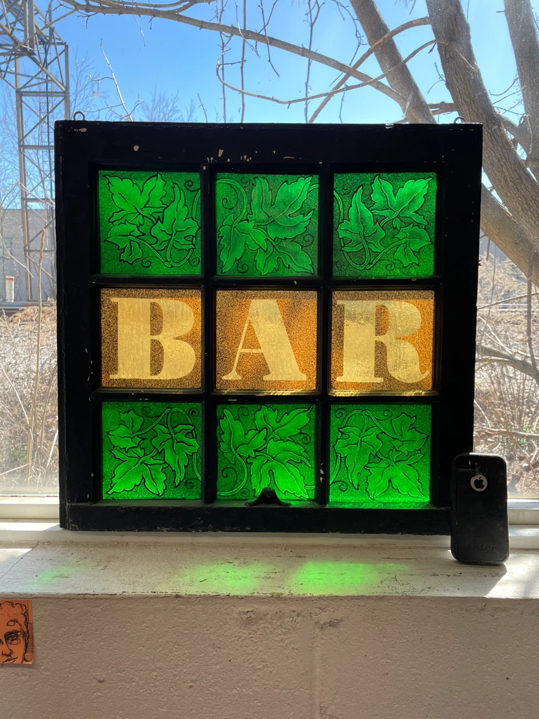 Hand painted stained glass - photo 4