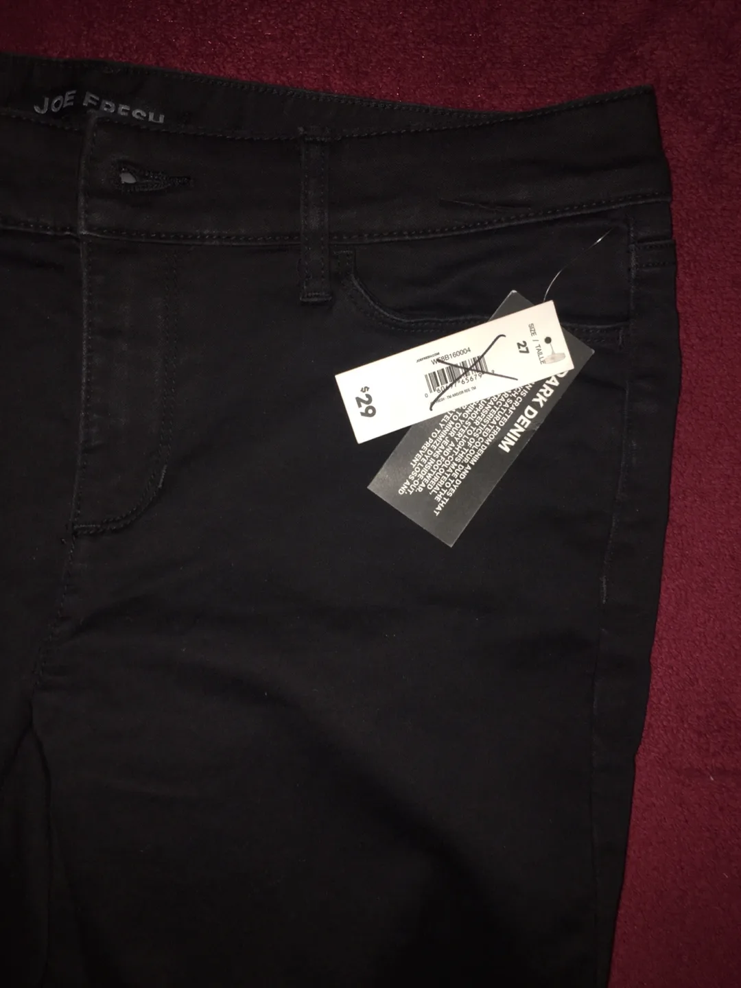Joe Fresh Dark Denim Jeans - Size 27 image indicator(2)