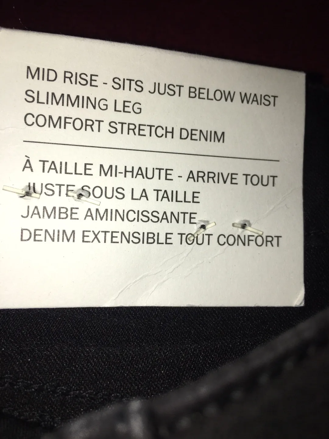 Joe Fresh Dark Denim Jeans - Size 27 image indicator(3)