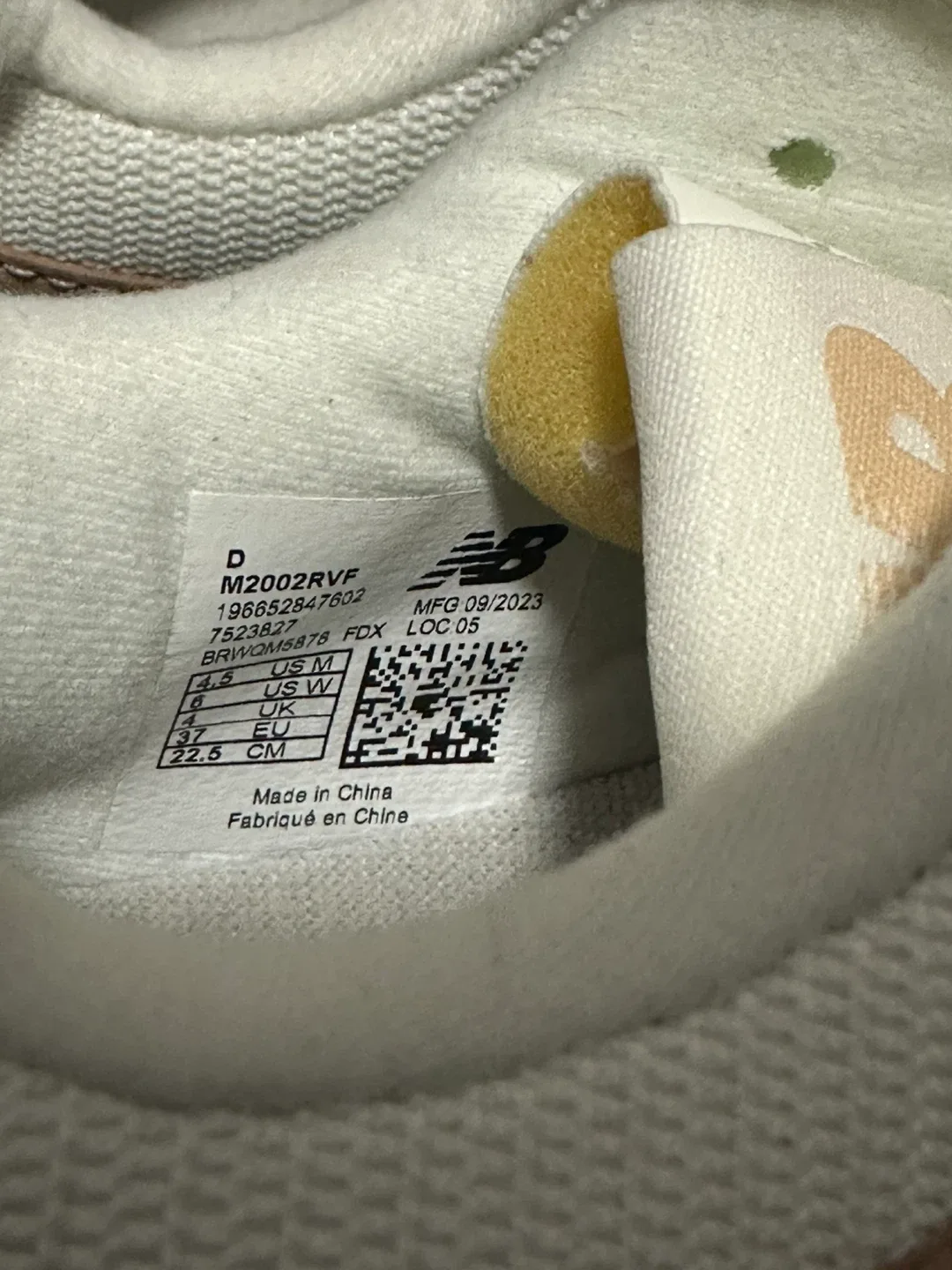 New Balance 2002R White Vachetta Tan Sneakers | Unisex image indicator(8)