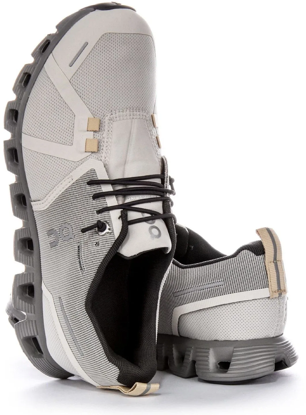On Cloud 5 Waterproof Sneakers | Pearl/Fog image indicator(2)