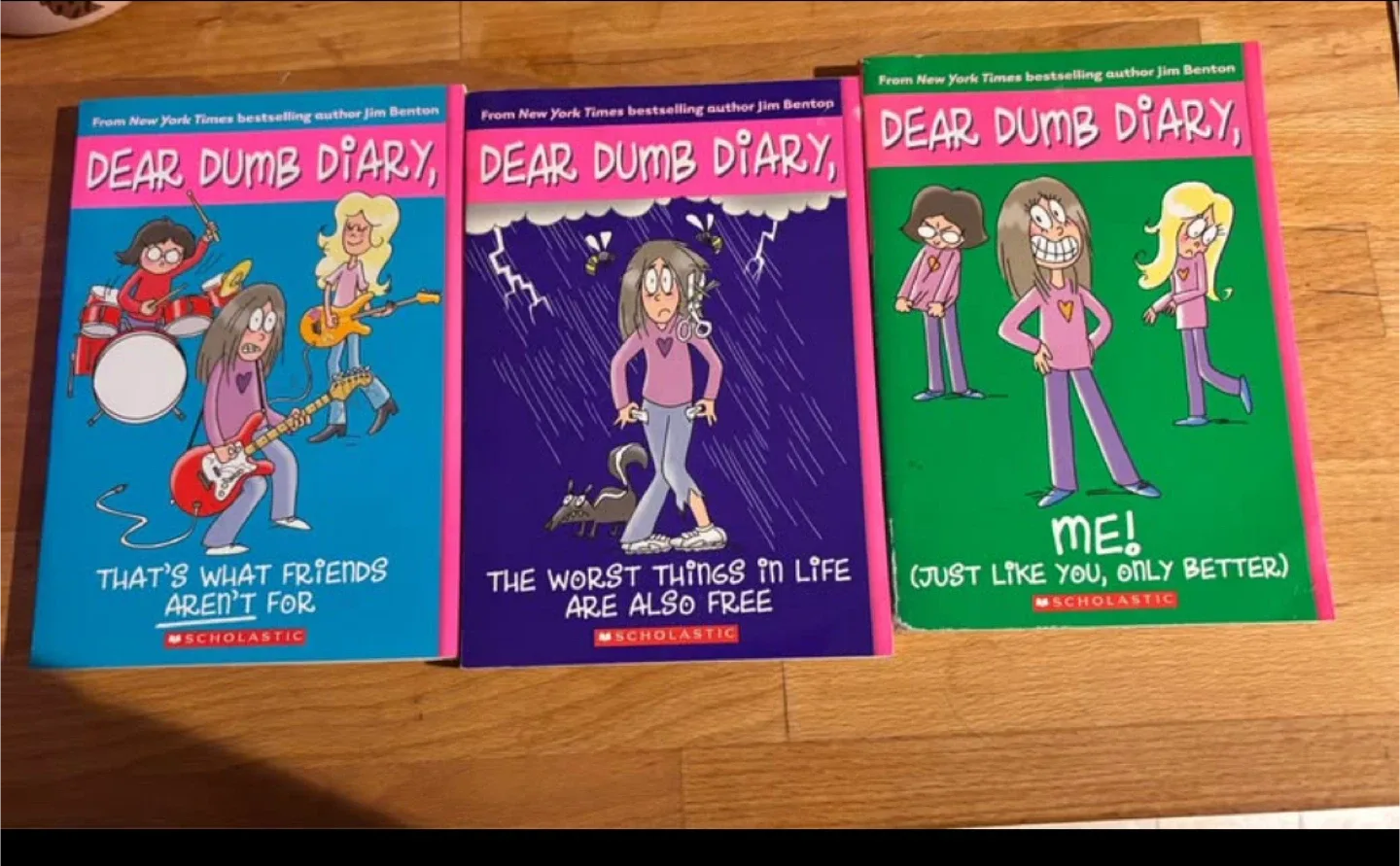 Dear Dumb Diary Book Series by Jim Benton thumbnail