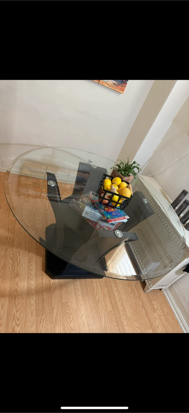 Glass Top Dining Table - photo 4