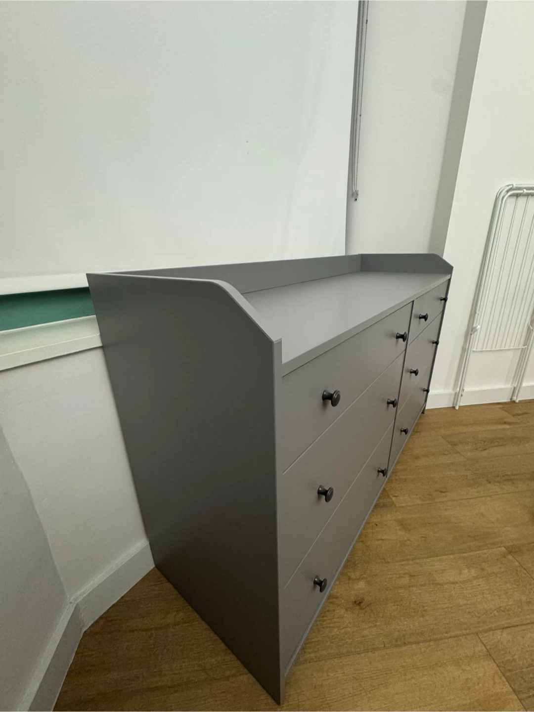 IKEA Hauga Gray 6-Drawer Dresser - photo 4