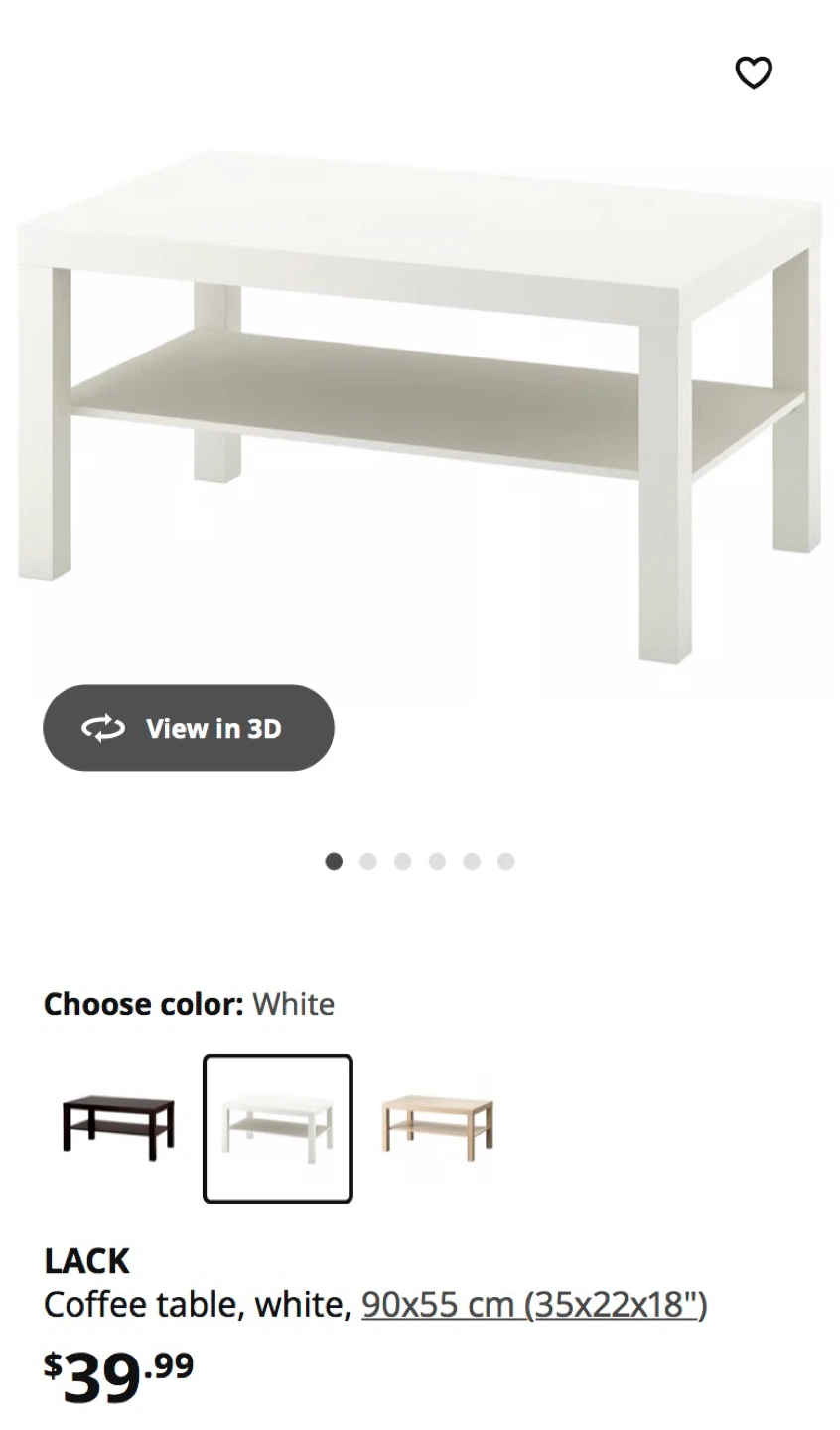 IKEA coffee table - photo 4