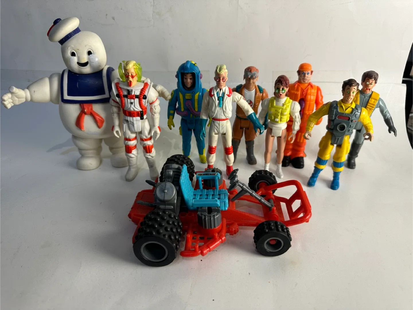 Vintage The Real Ghostbusters Action Figures & Ecto-3 Vehicle thumbnail