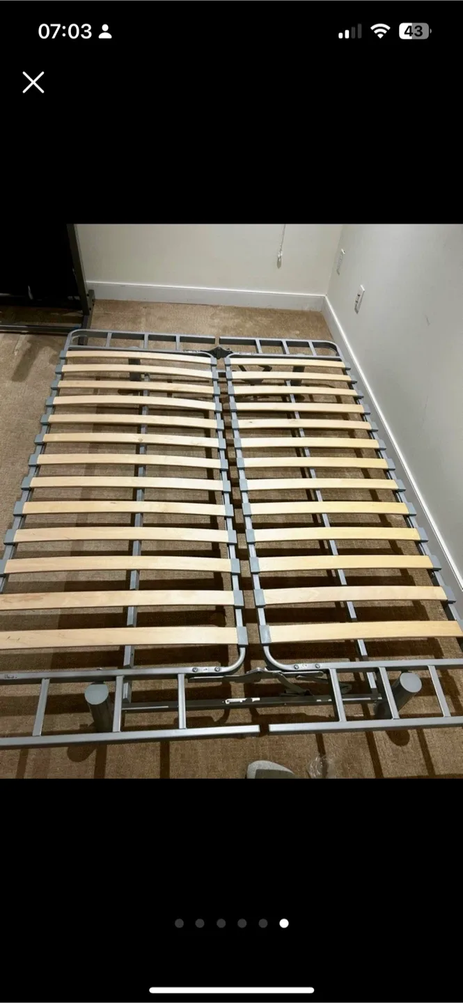 Grey Sofa-bed with Pillows image indicator(6)