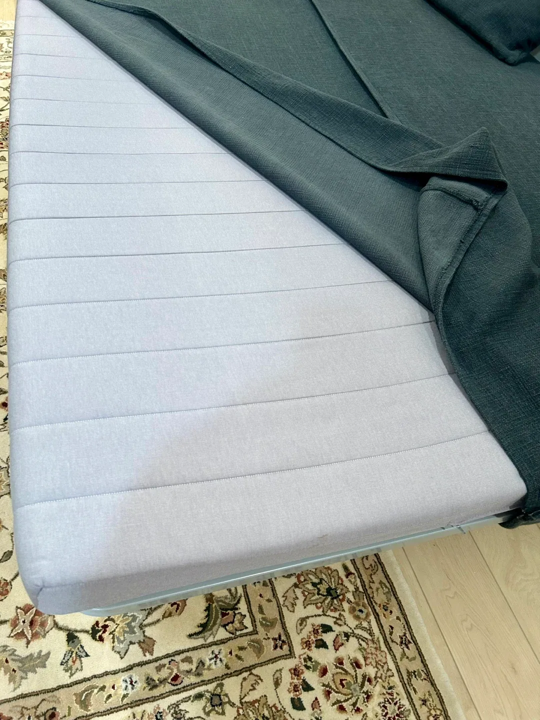 Grey Sofa-bed with Pillows image indicator(3)