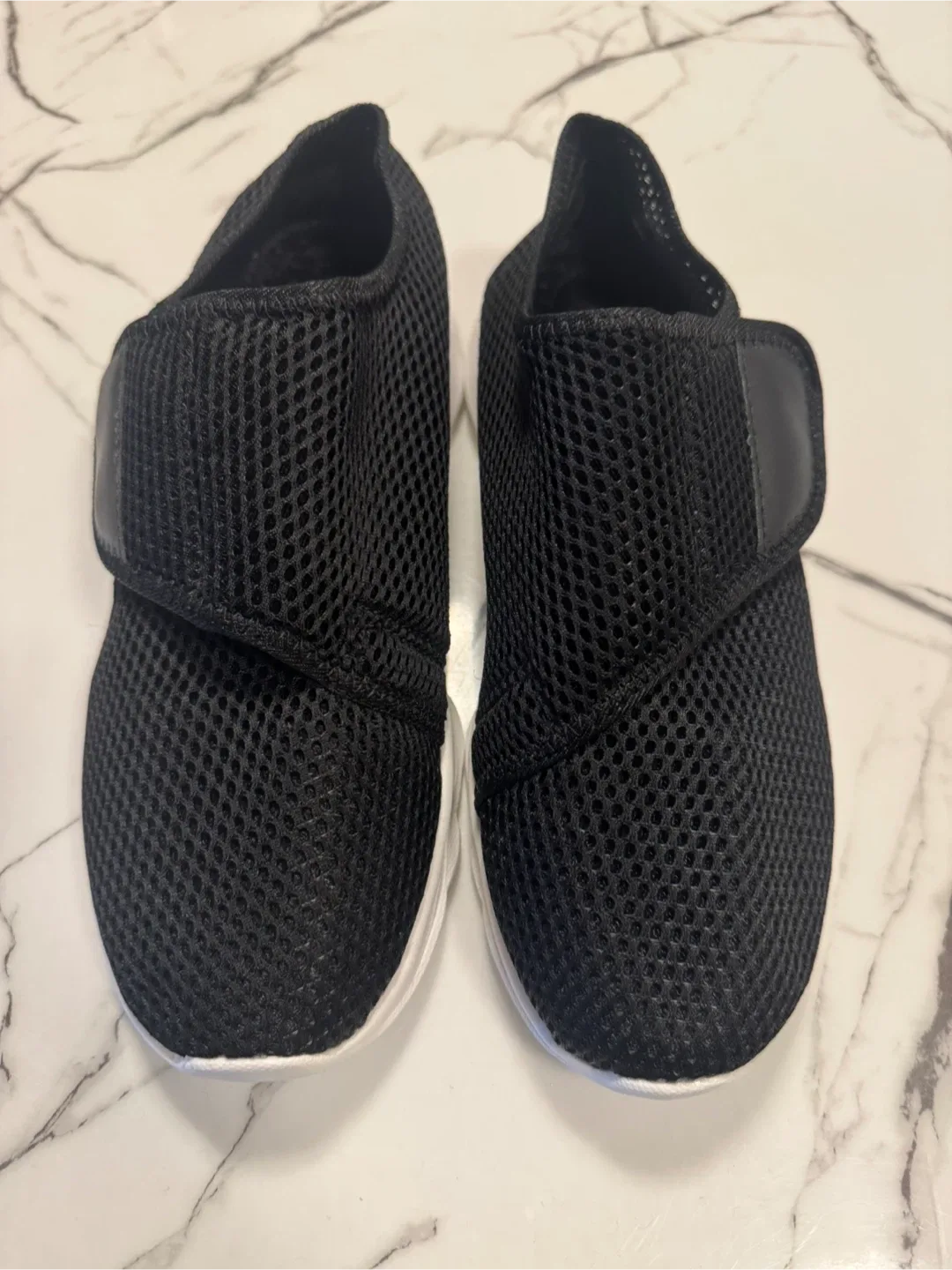 Brand New Women’s Black Mesh Slip-On Shoes - Size 9 thumbnail