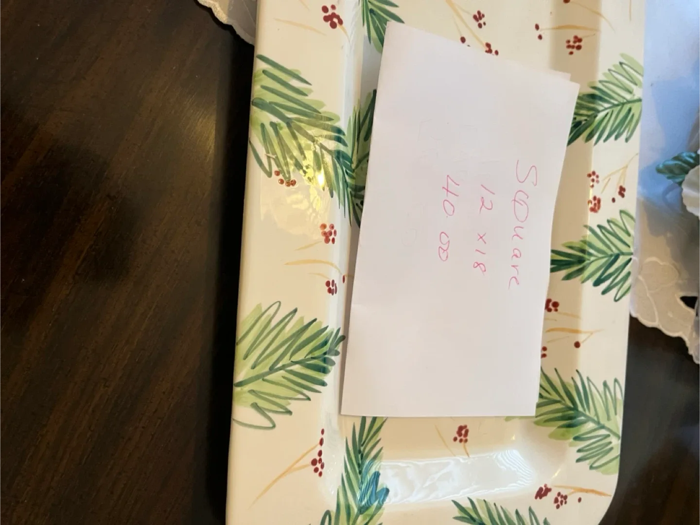 Oval Serving Platter 16x20 image indicator(2)