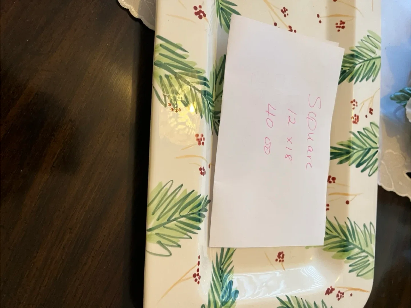 Christmas Platter 12 x 18 image indicator(2)