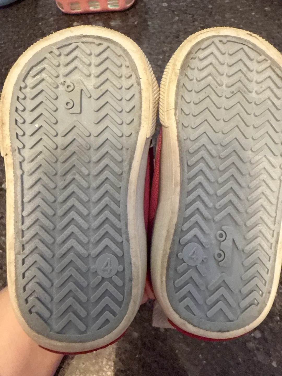 See Kai Run Girl's Pink Sneakers - Size 4 image indicator(3)