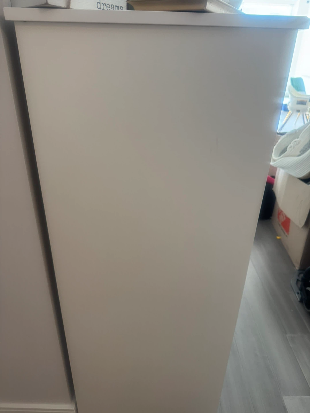 White IKEA Dresser