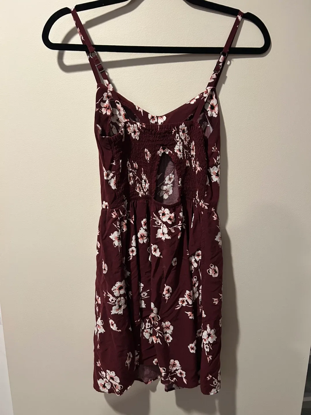 Garage Burgundy Floral Sundress thumbnail