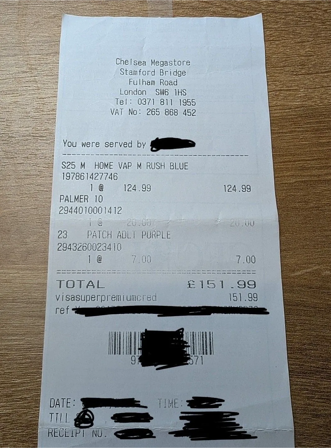 Chelsea Home Palmer #10 Jersey 25/26 ⚽ World Champs Badge Medium image indicator(5)