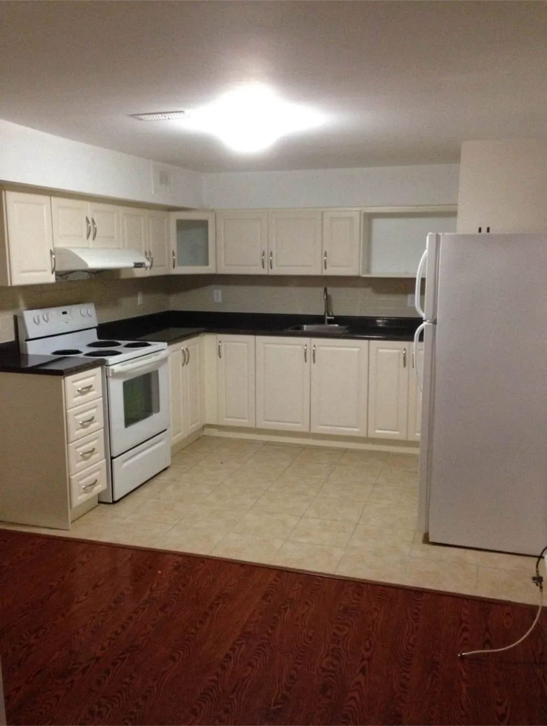 Private 1 bedroom in a 2 bedroom basement apartment image indicator(6)