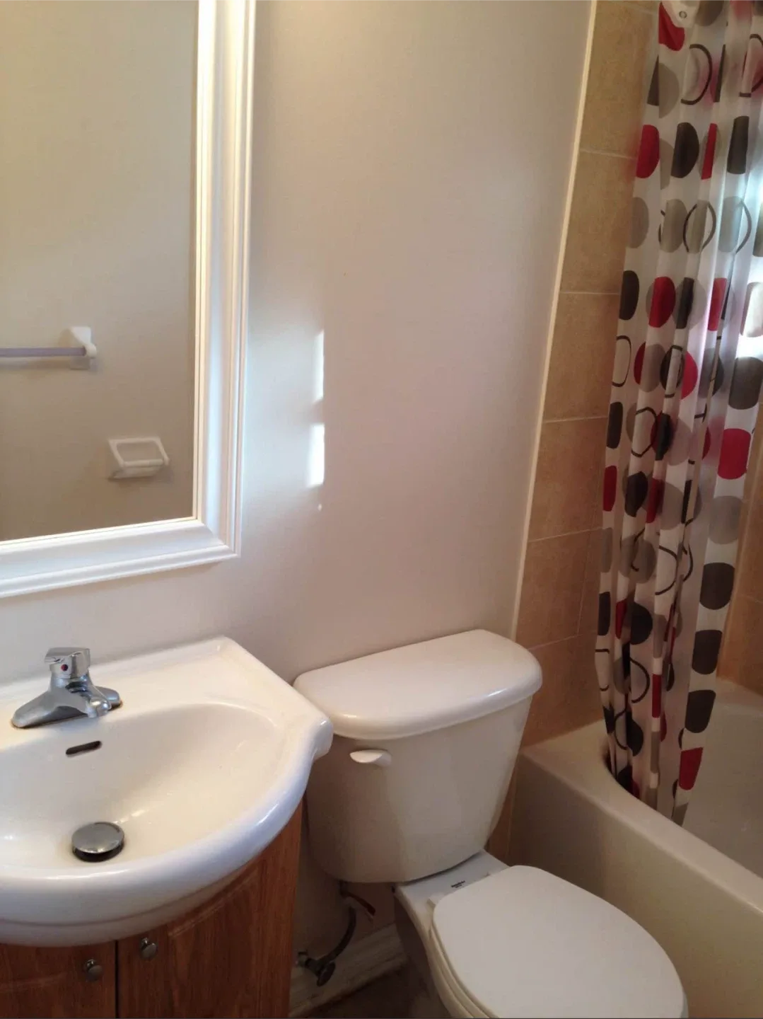 Private 1 bedroom in a 2 bedroom basement apartment image indicator(8)