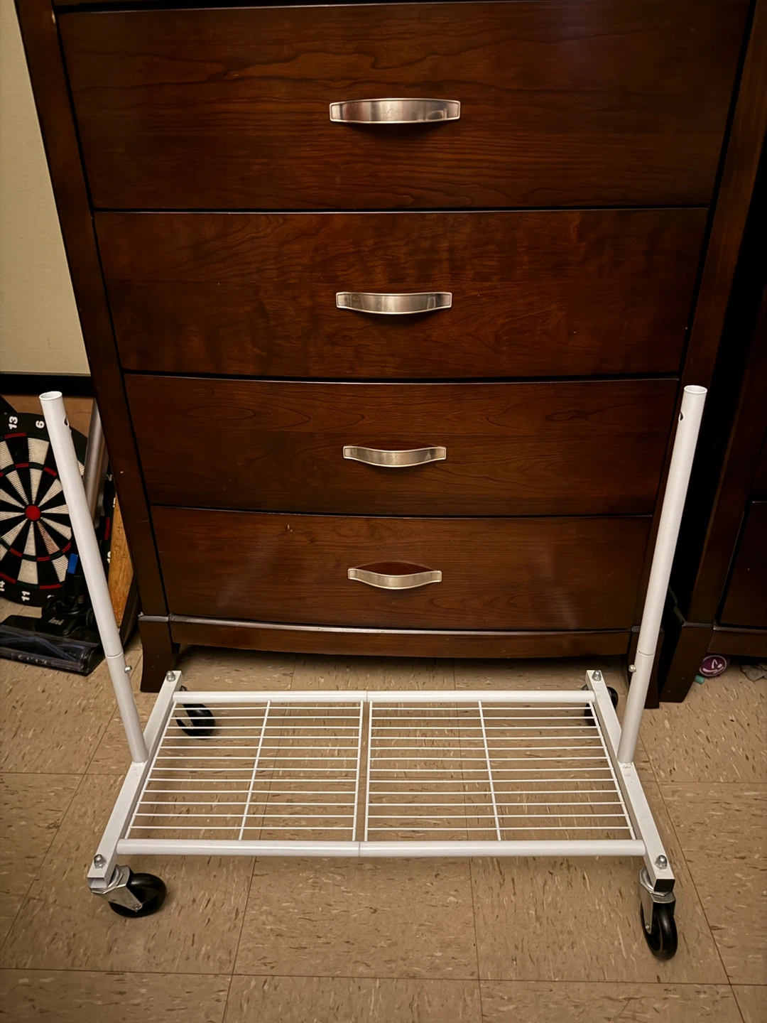 IKEA Metal Rolling Clothes Rack🥕 - photo 2