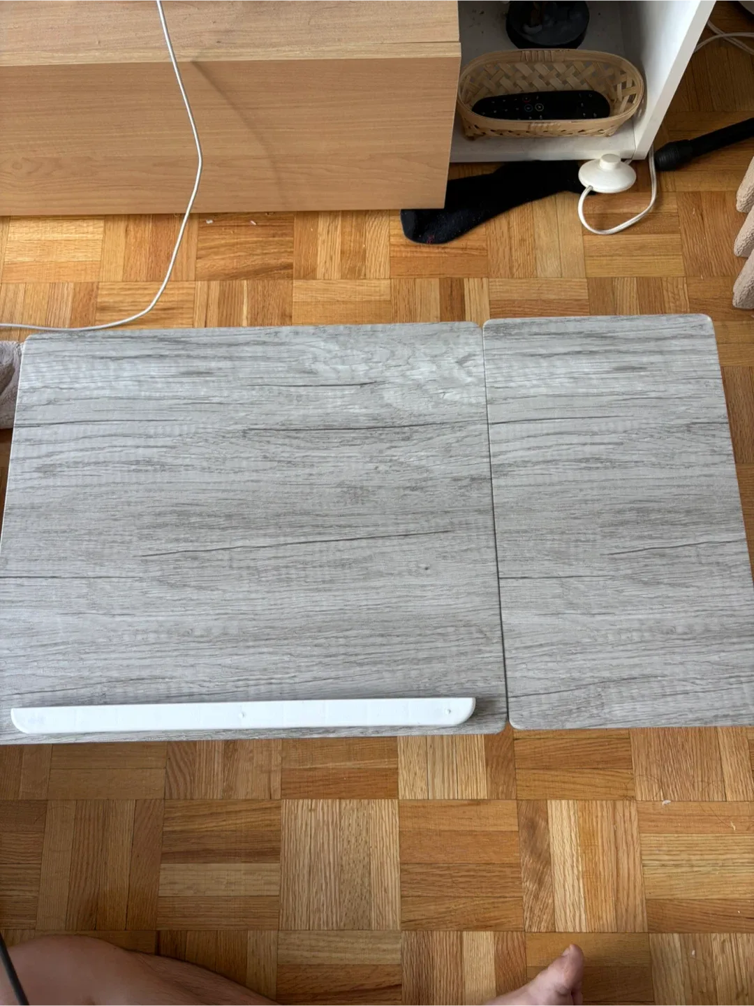 Foldable Grey Lap Table 🥕 thumbnail
