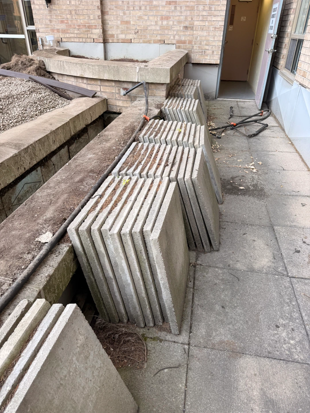 Concrete paving stones