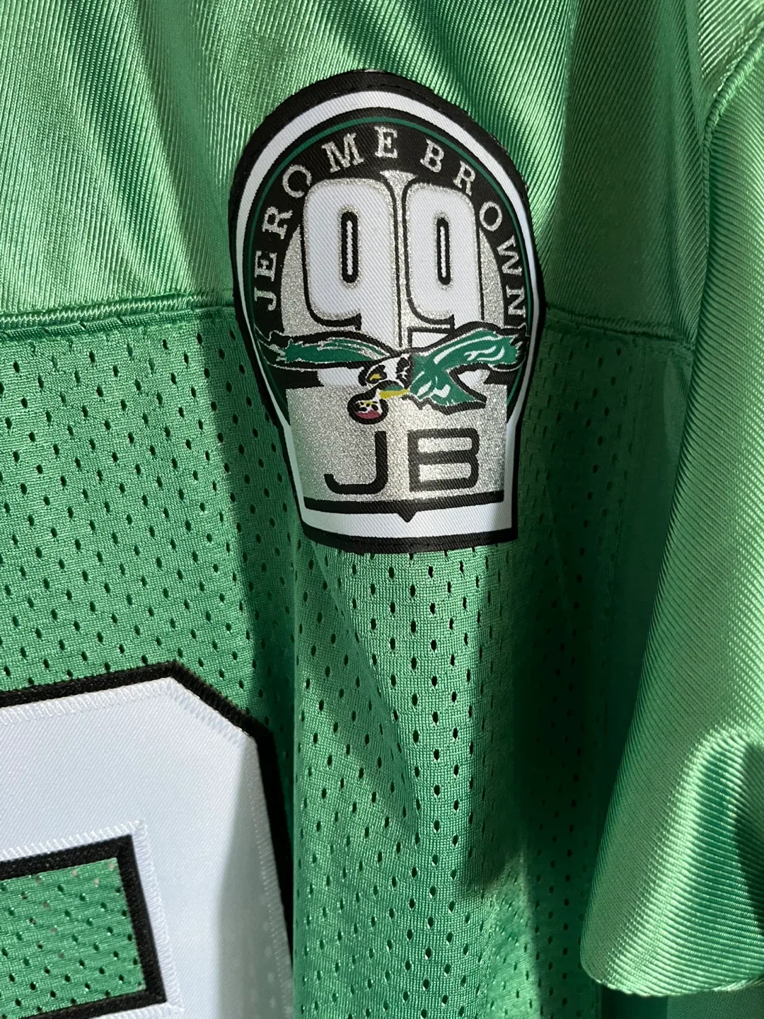 Mitchell & Ness Randall Cunningham Eagles Throwback Jersey image indicator(4)