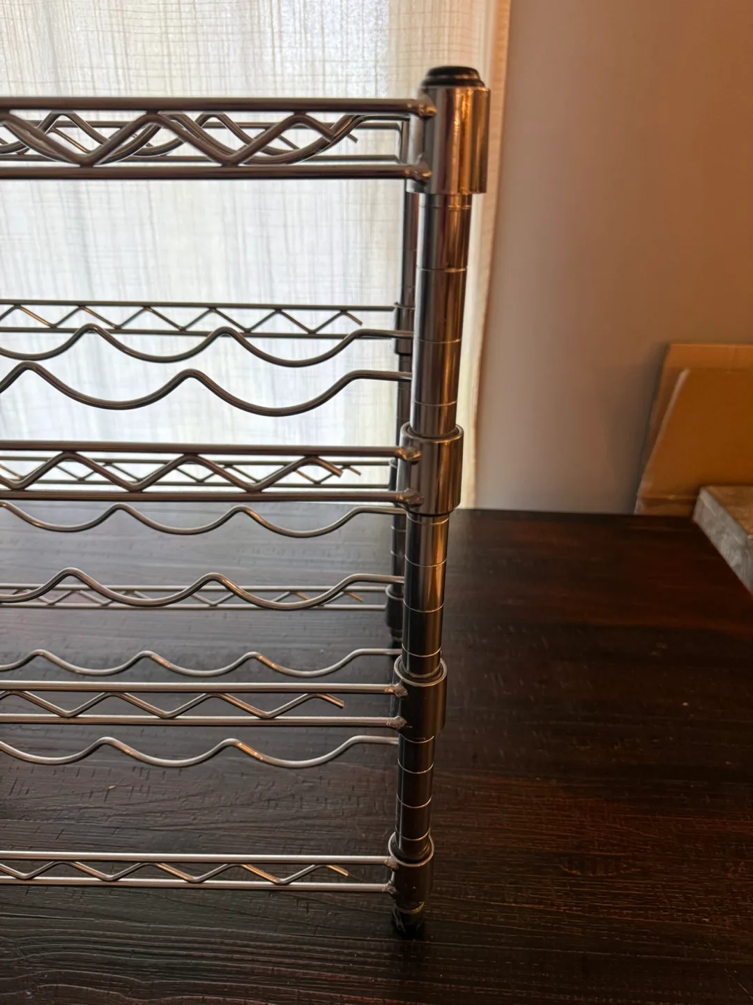 Chrome Wine Rack - (20 bottles) image indicator(3)