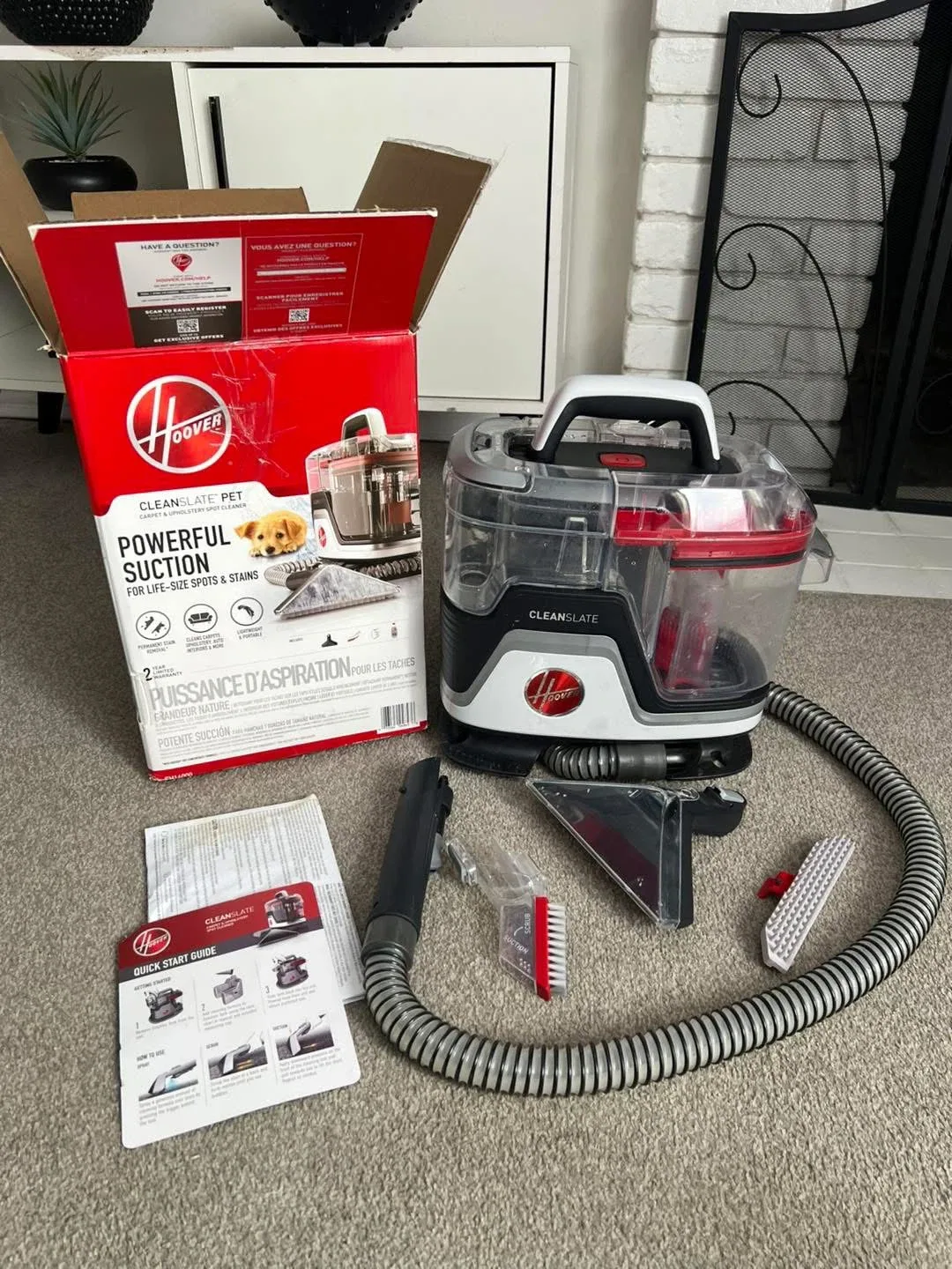 LIKE NEW Hoover Upholstery Spot Cleaner image indicator(6)