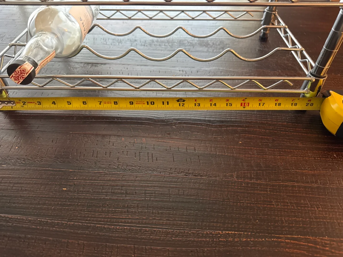 Chrome Wine Rack - (20 bottles) image indicator(6)