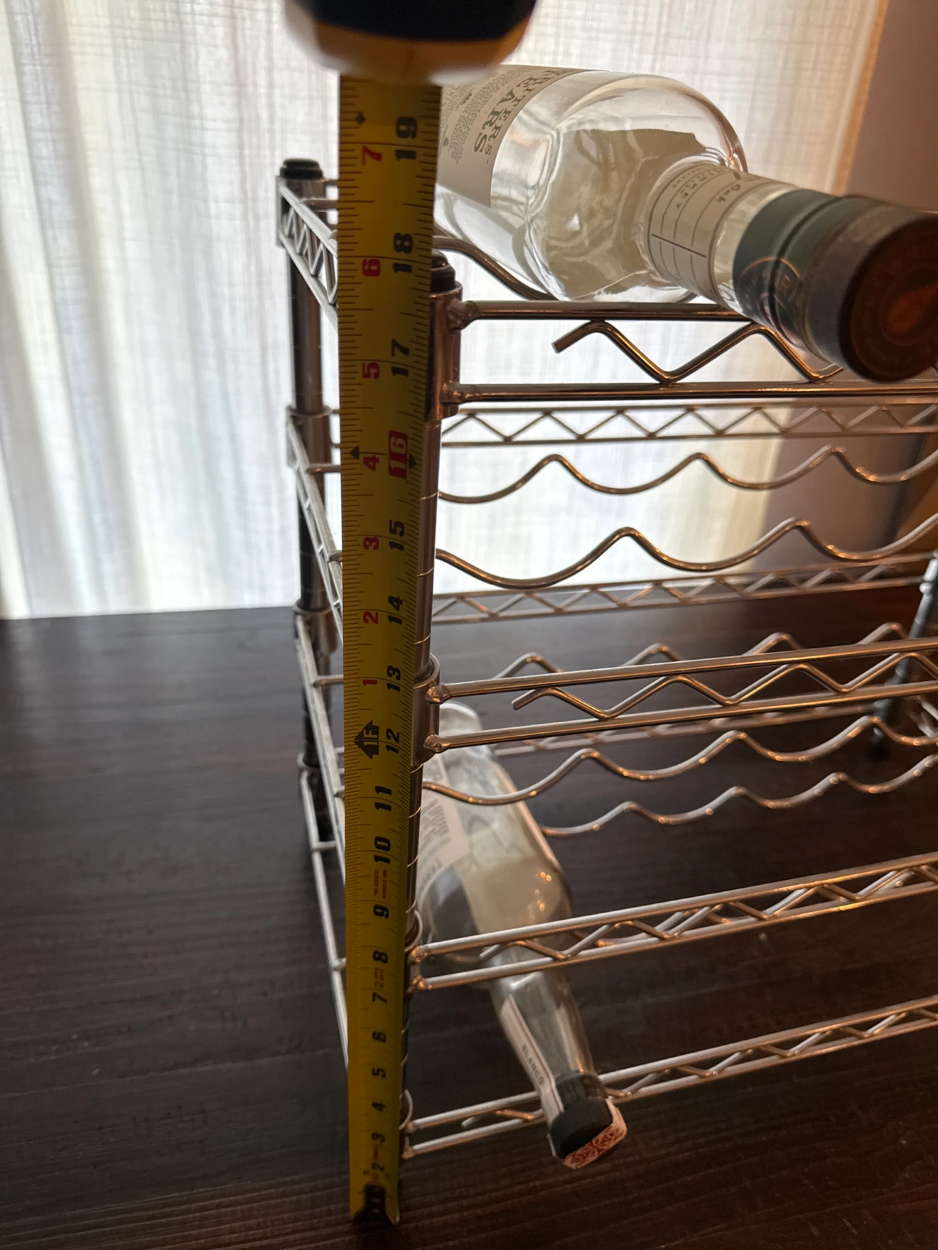 Chrome Wine Rack - (20 bottles) image indicator(5)