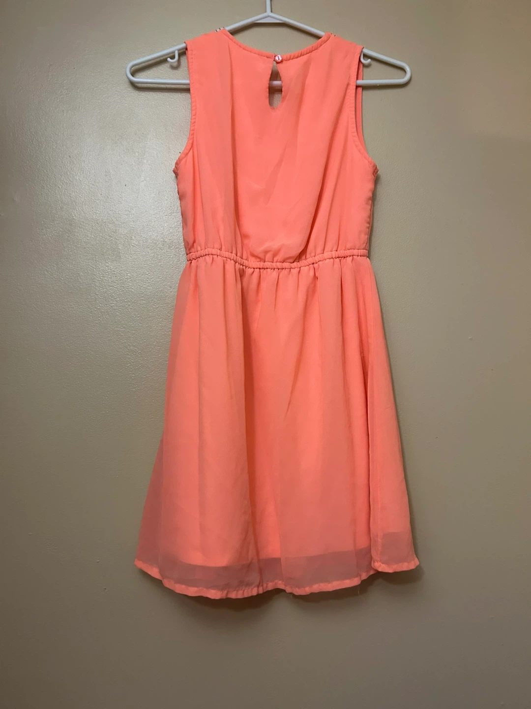Peach Sleeveless Dress size 12 - photo 4