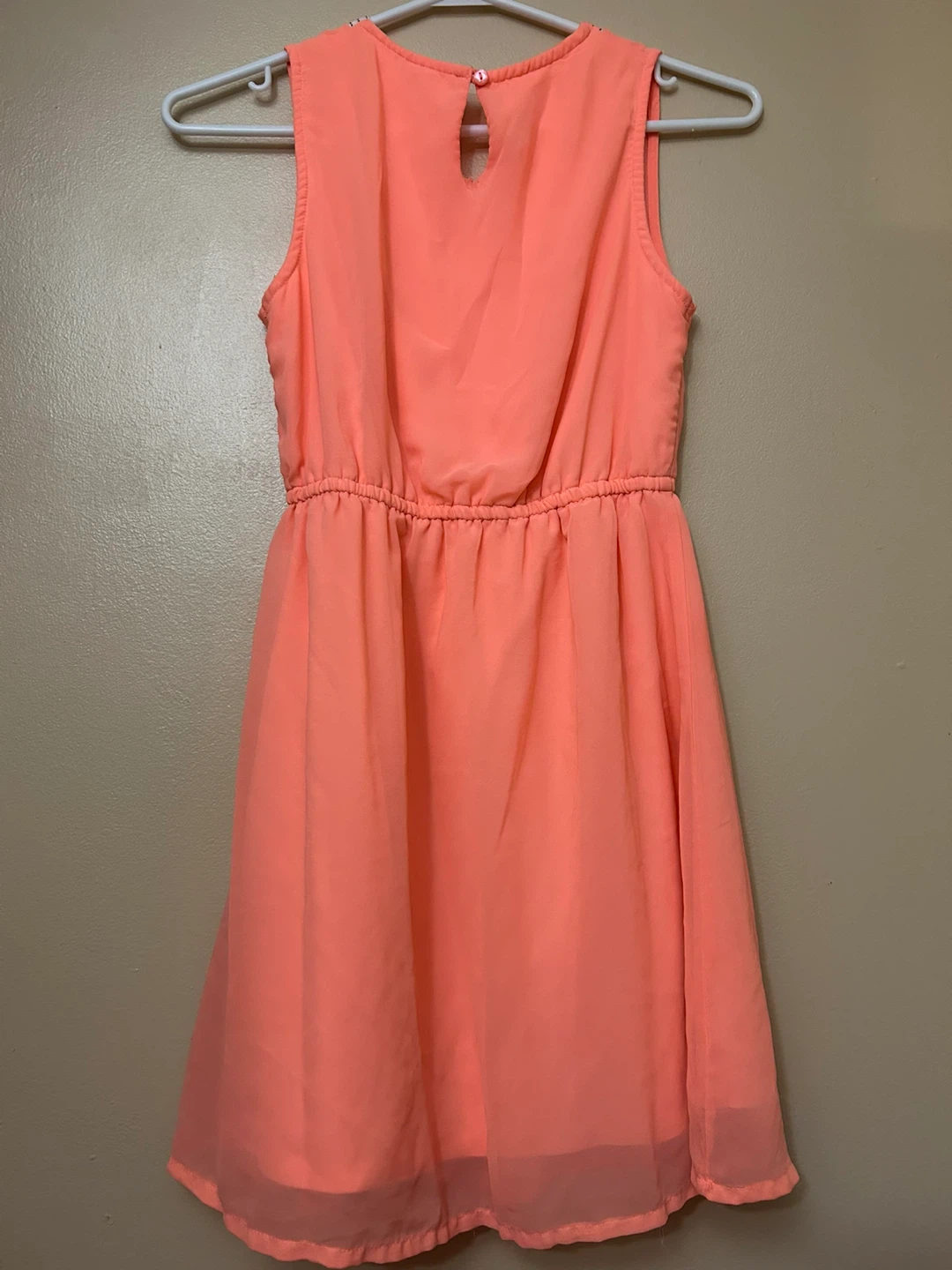 Peach Sleeveless Dress size 12 - photo 5