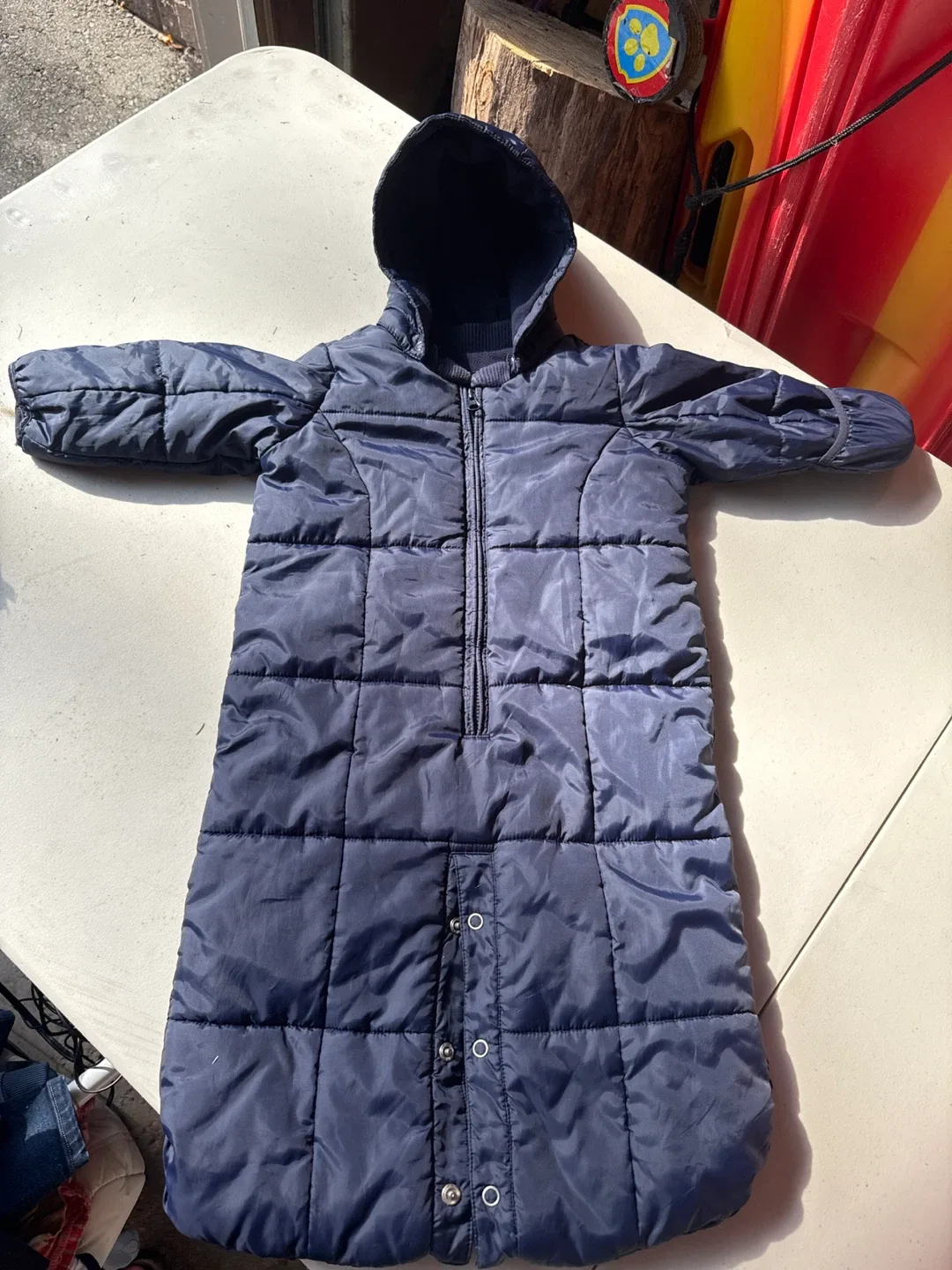 Baby Gap Blue Baby Snowsuit 6-12 months