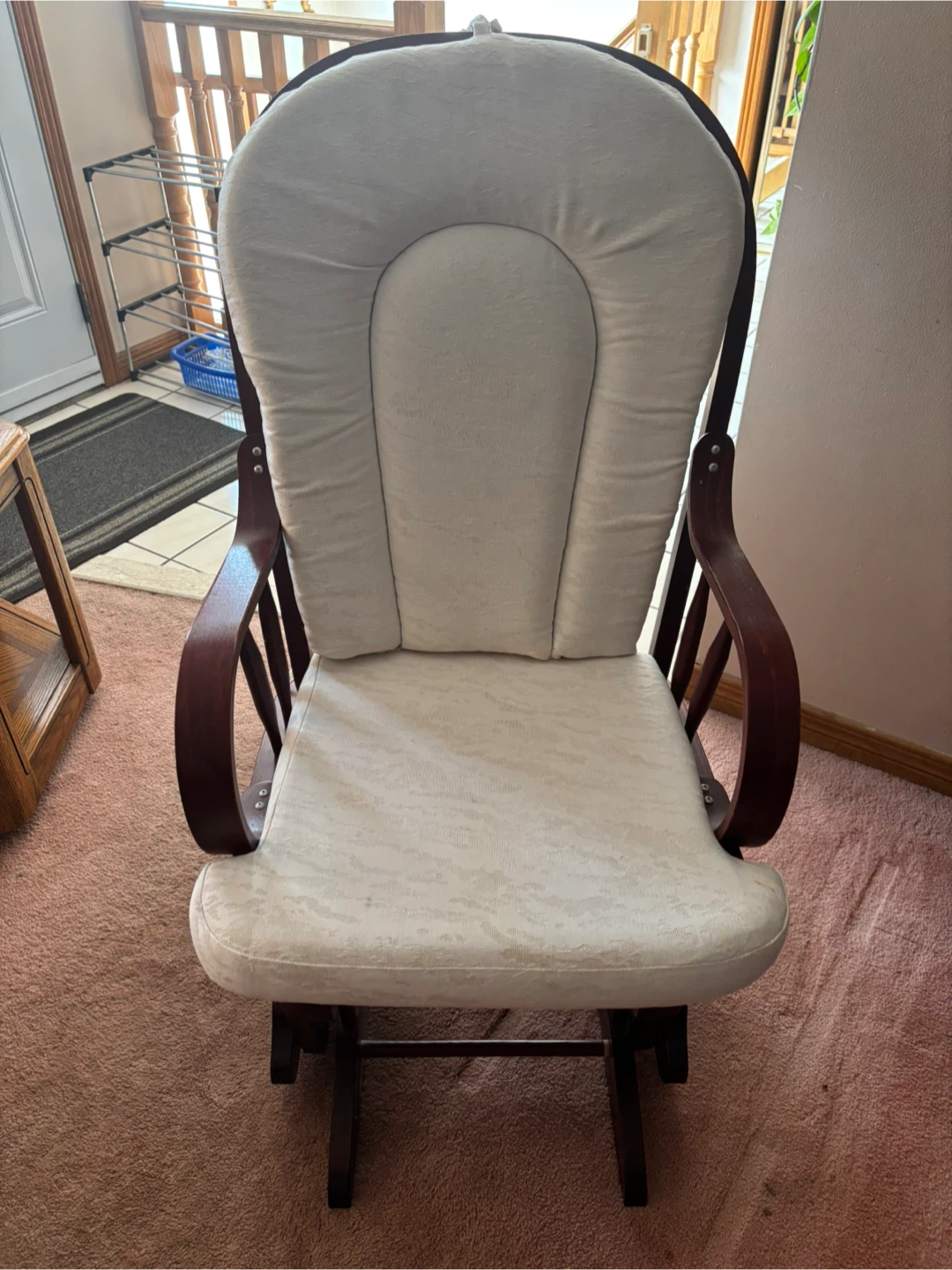 Glider Rocking Chair - Comfortable & Relaxing