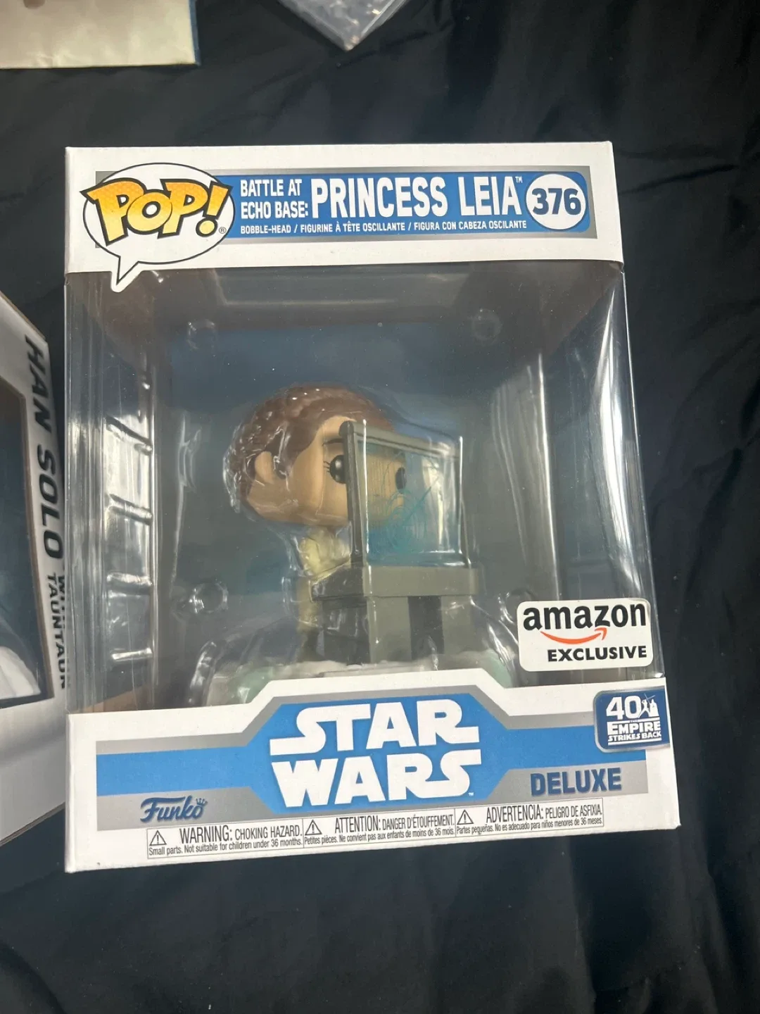 Funko POP! Star Wars Princess Leia #376 Deluxe thumbnail