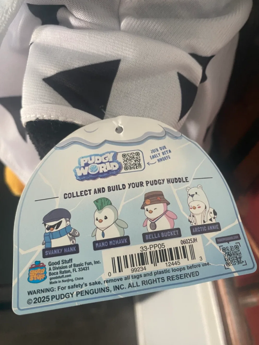 NEW! Adorable “Pudgy Penguins” Plush Toy with tags! image indicator(3)