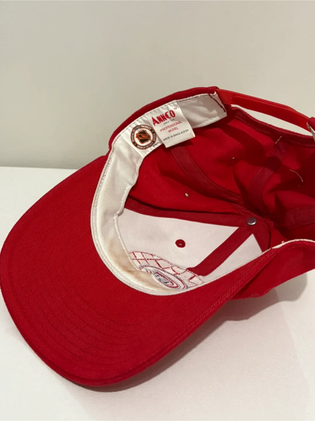 Vintage Montreal Canadiens snapback 90s nhl starter annco image indicator(2)