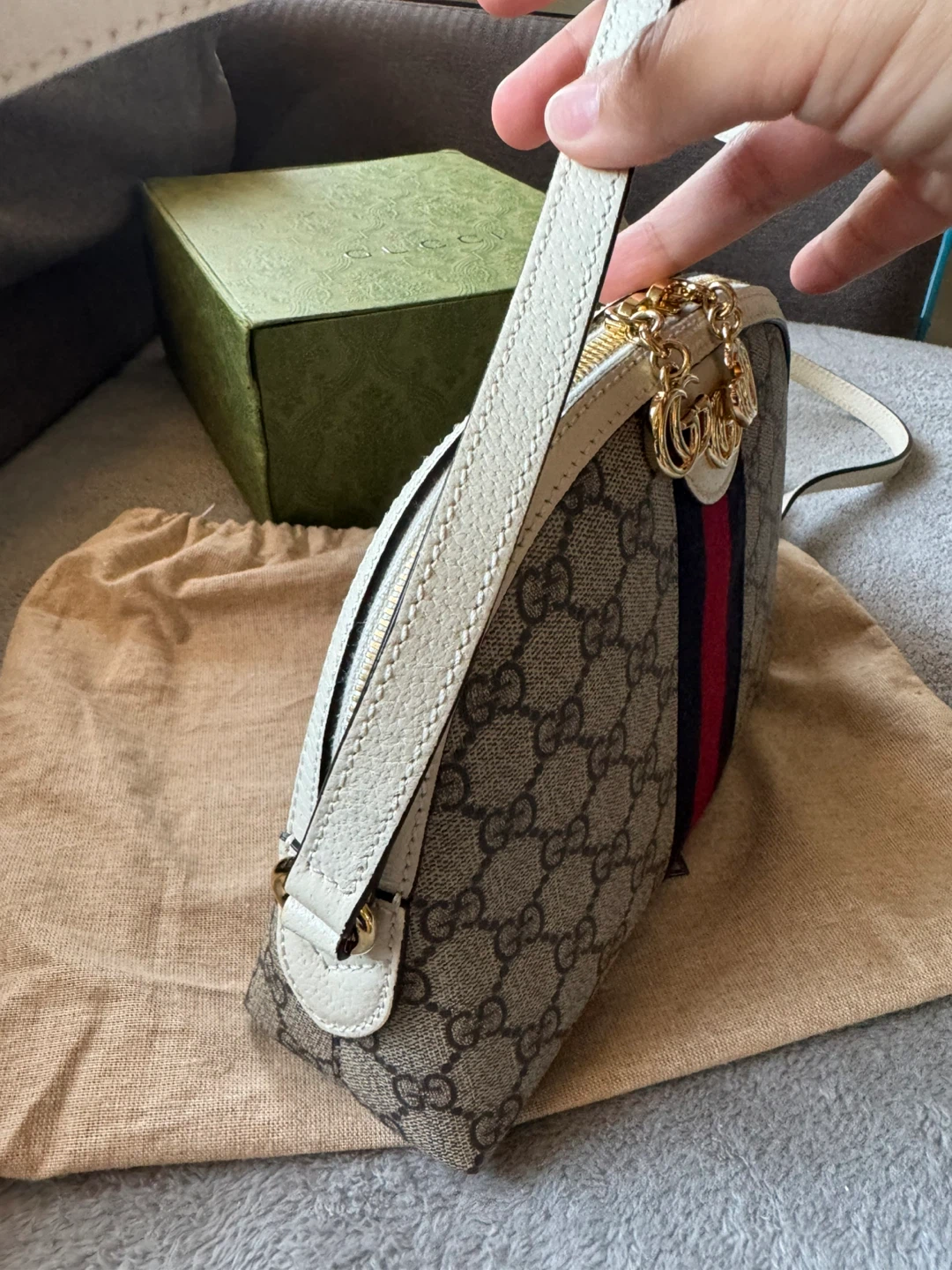 Gucci Ophidia GG Supreme Mini Bag - photo 3