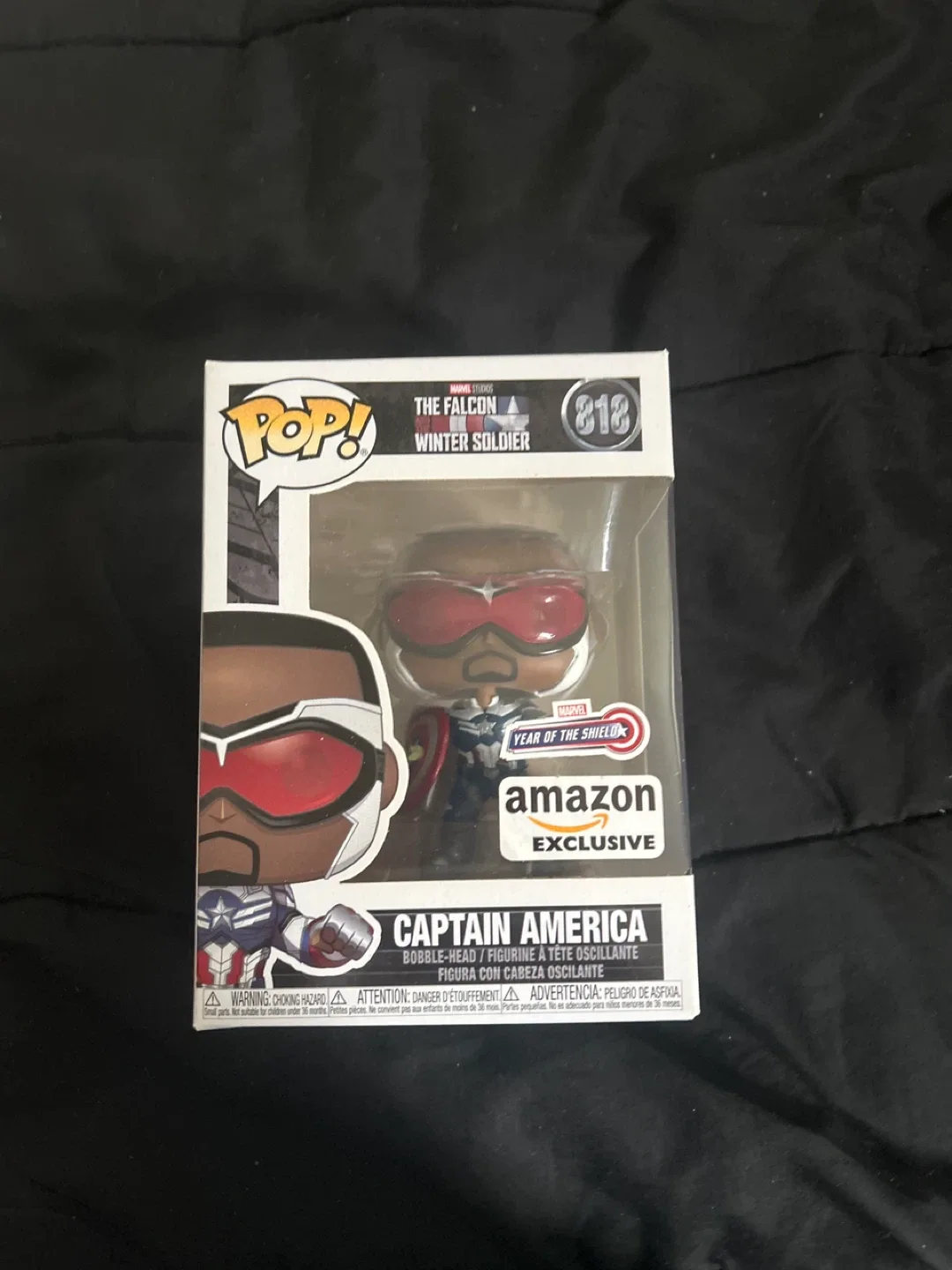 Funko Pop! Marvel Falcon Winter Soldier #818 thumbnail