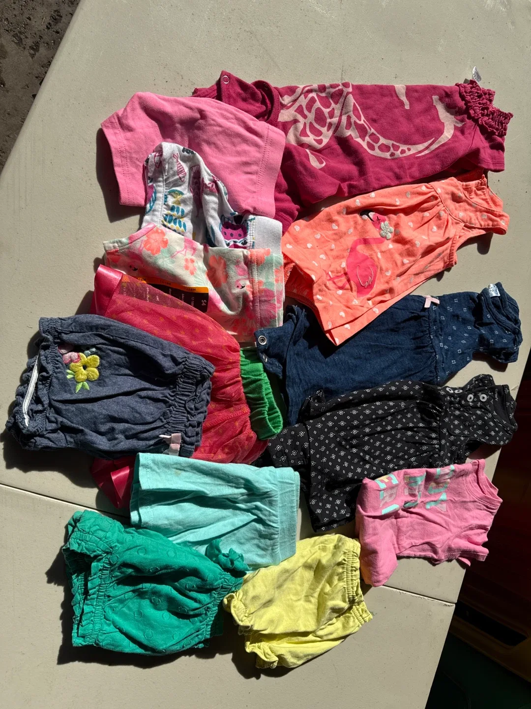 Assorted Baby Girl Clothes 12 months