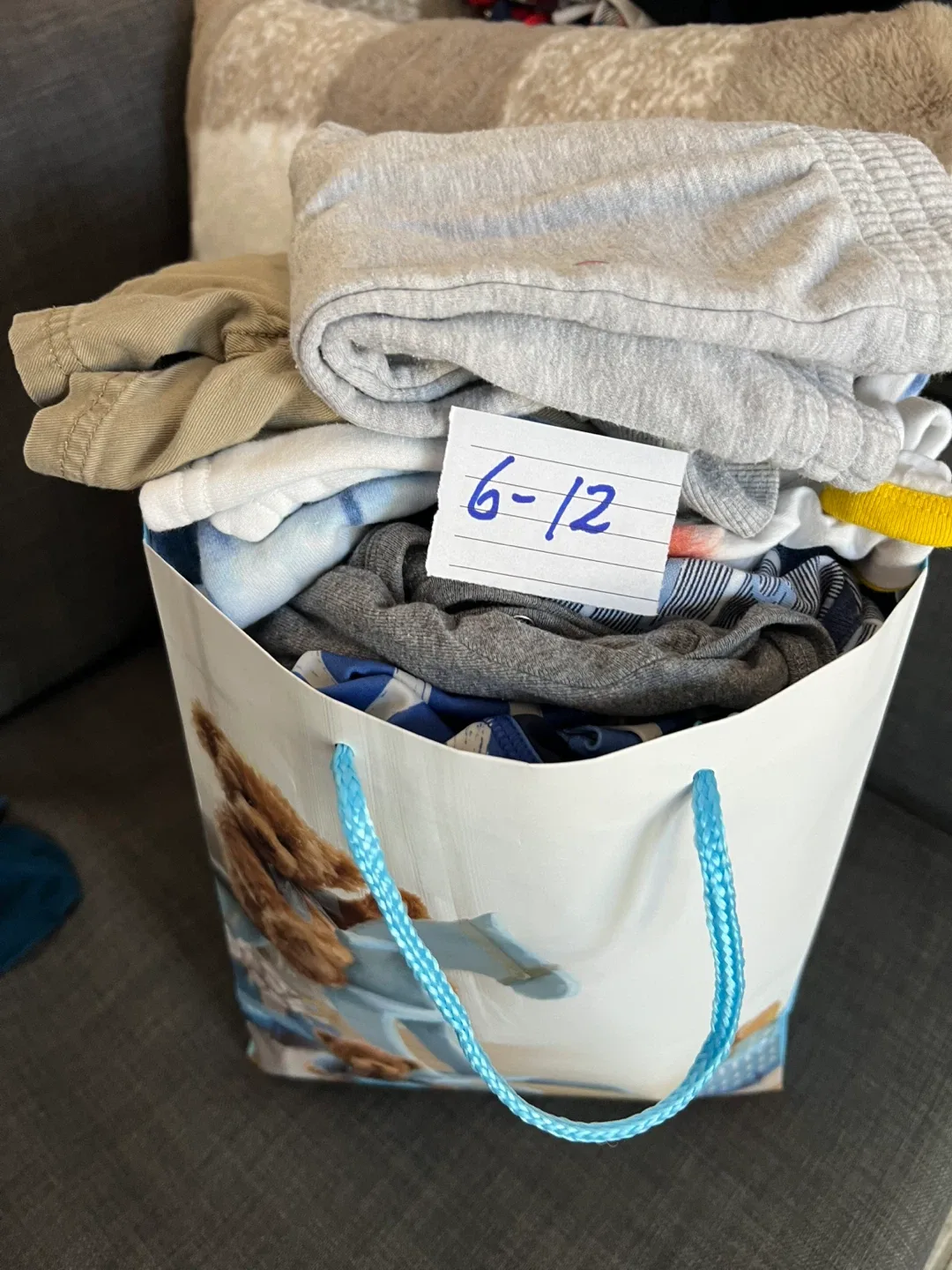 Mixed Baby Clothes Bundle, Size 6-12 Months image indicator(5)