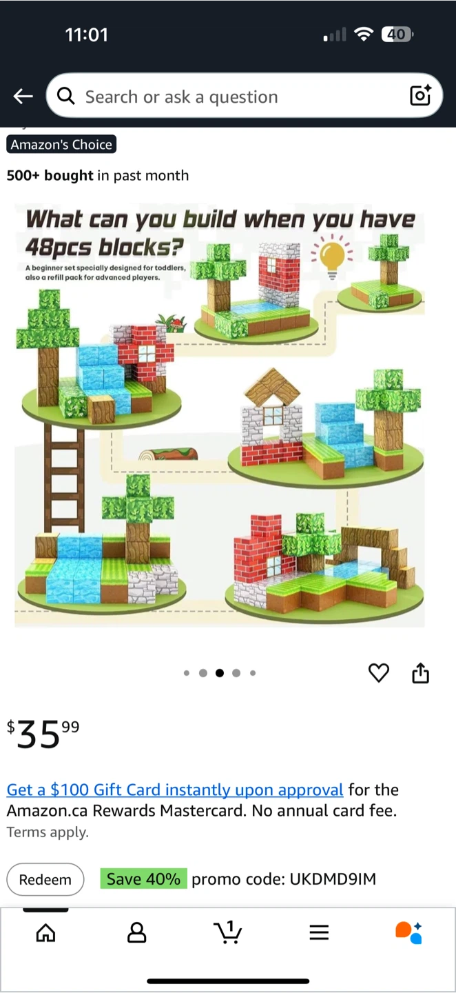 Toylogy MagWorld Forest Set Magnetic Building Cubes - photo 3
