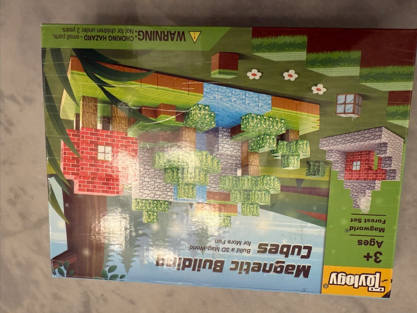 Toylogy MagWorld Forest Set Magnetic Building Cubes - photo 2