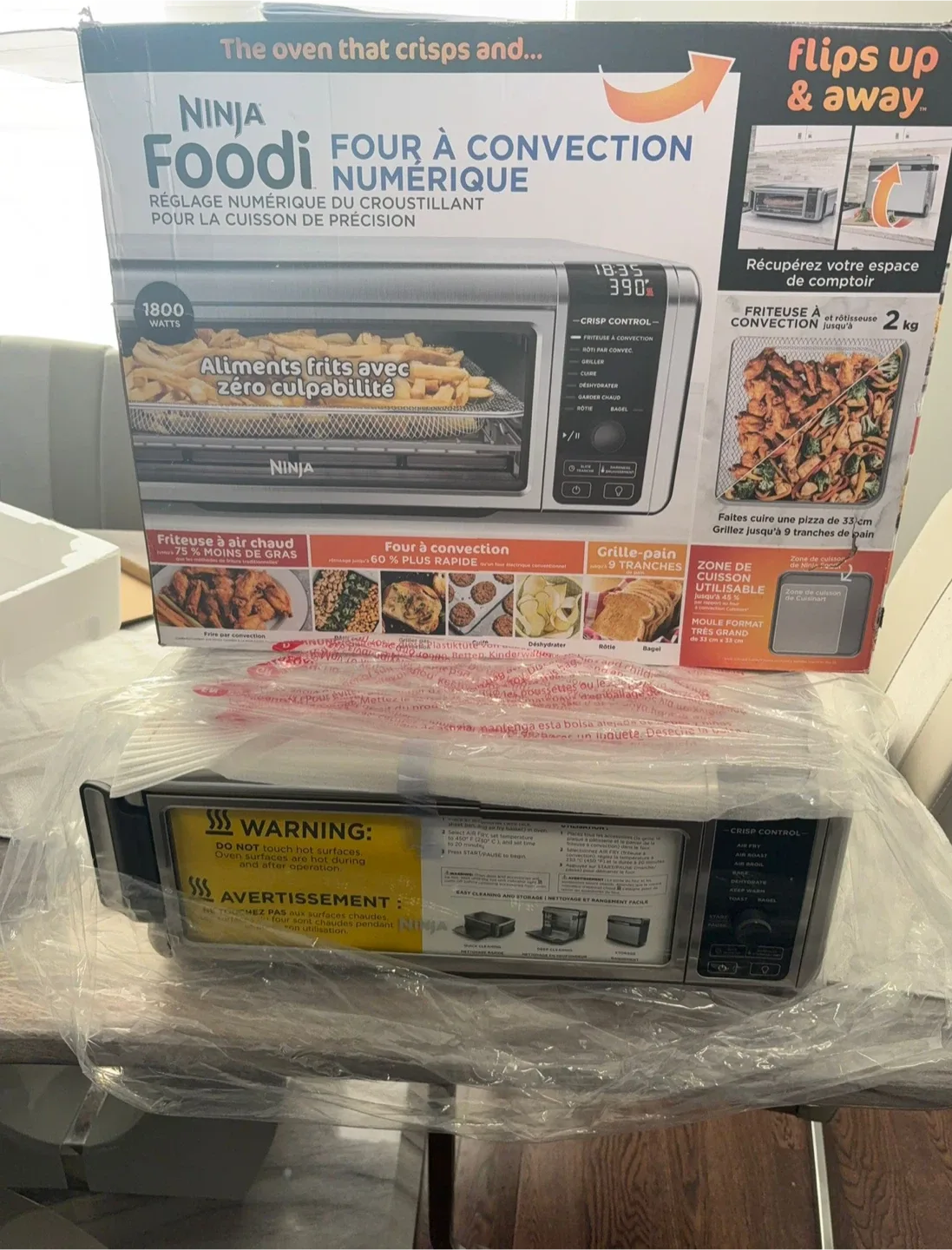 Ninja Foodi Digital Air Fry Oven image indicator(3)