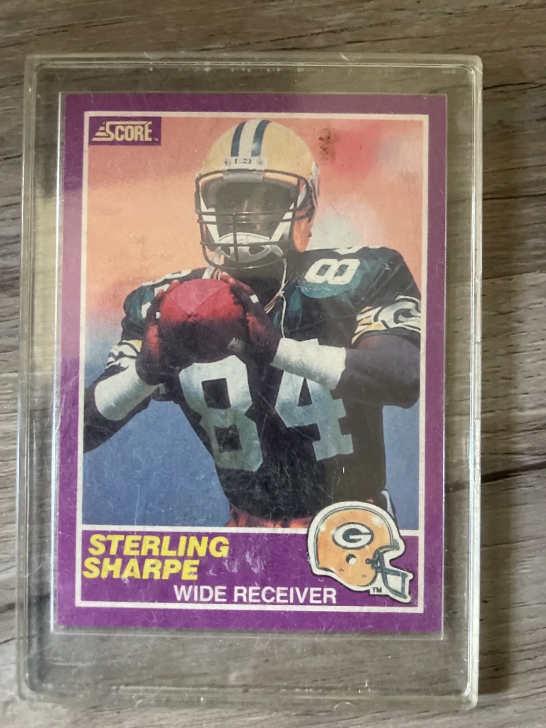 Sterling Sharpe 1989 Score Football Card thumbnail