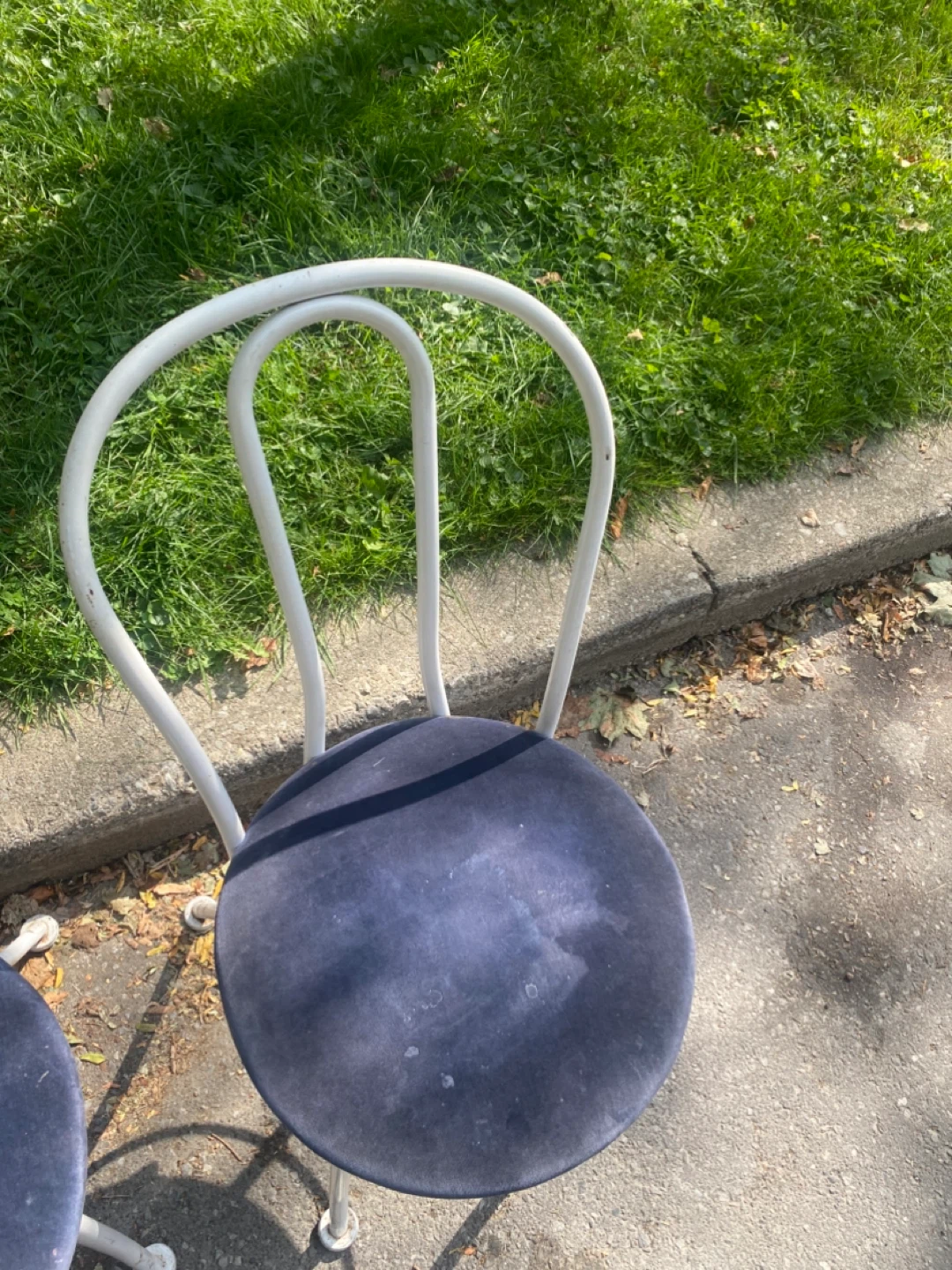 John Hauser Iron Works Chair - Blue - photo 3