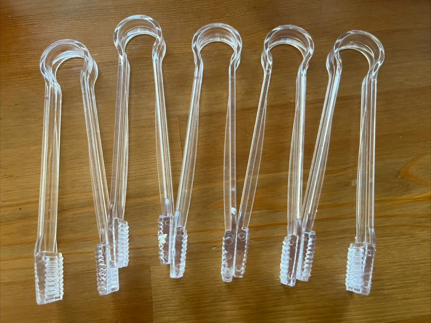 Acrylic Ice Tongs - Clear thumbnail